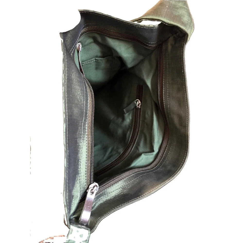 Royal Angkor Resort Boutique Handwoven Silk Purse Bag
